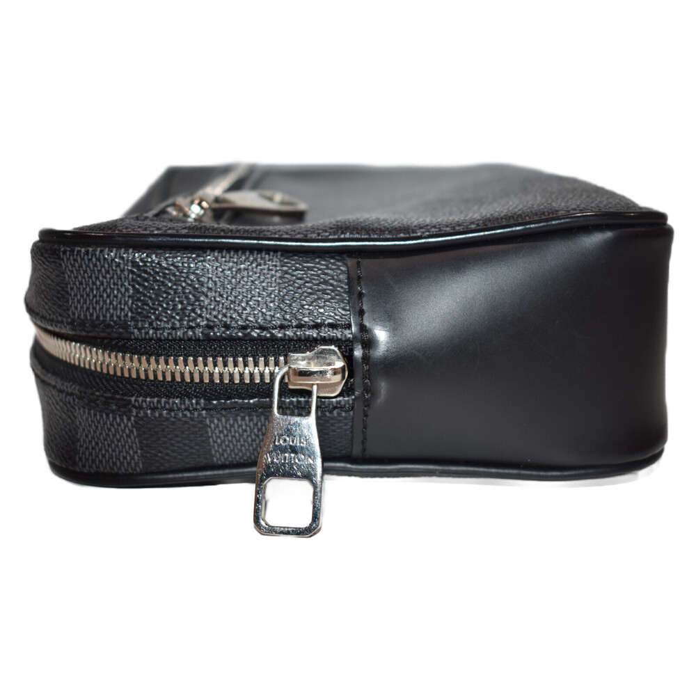 Louis Vuitton Pochette Kasai Damier Graphite Black Dark Gray Shoulder bag - Picture 3 of 7